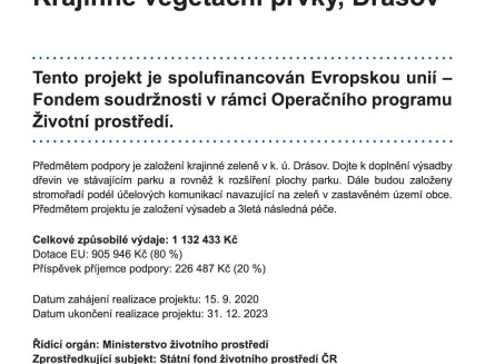 Krajinné vegetační prvky Drásov