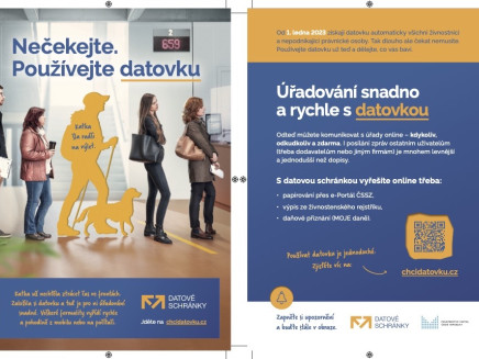 Leták: Nečekejte, používejte datovku